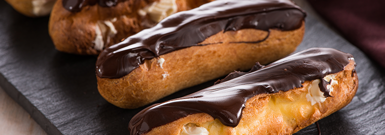 Chocolate Éclairs - Graham's Family Dairy