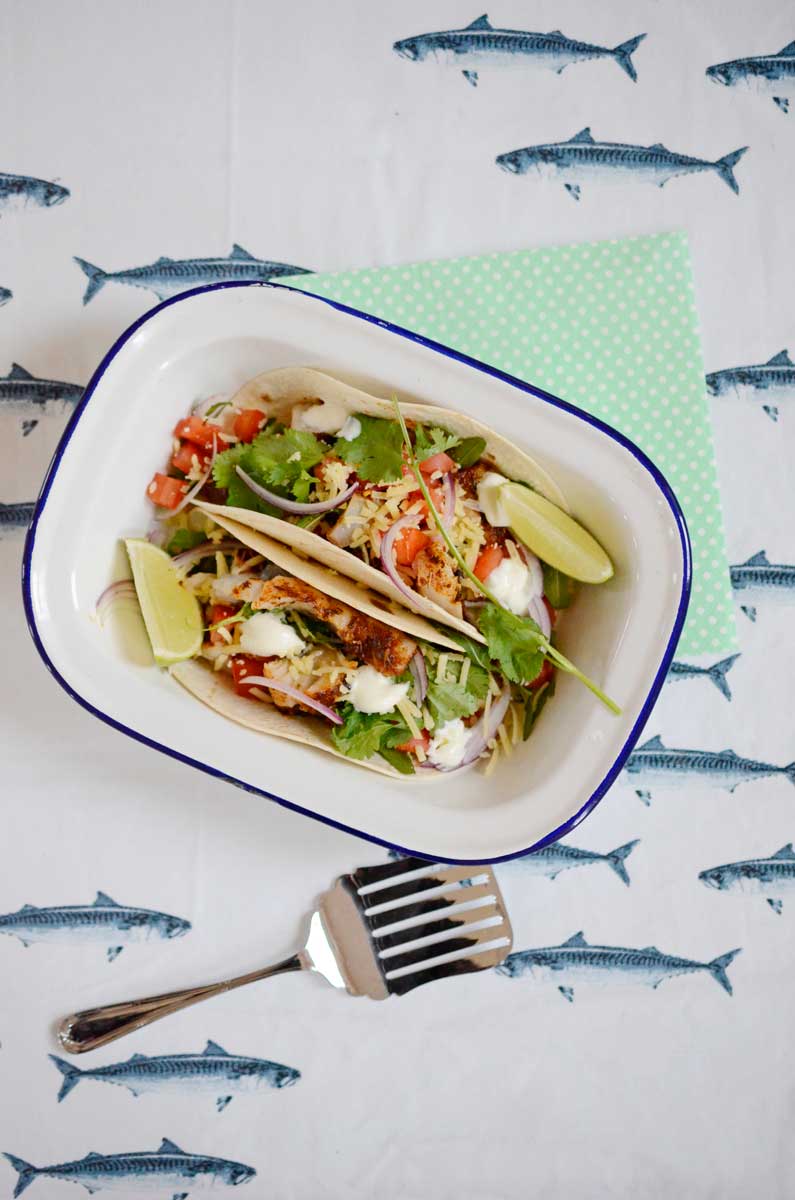 Fish Tacos with Sour Cream & Cheese - Graham's Family Dairy