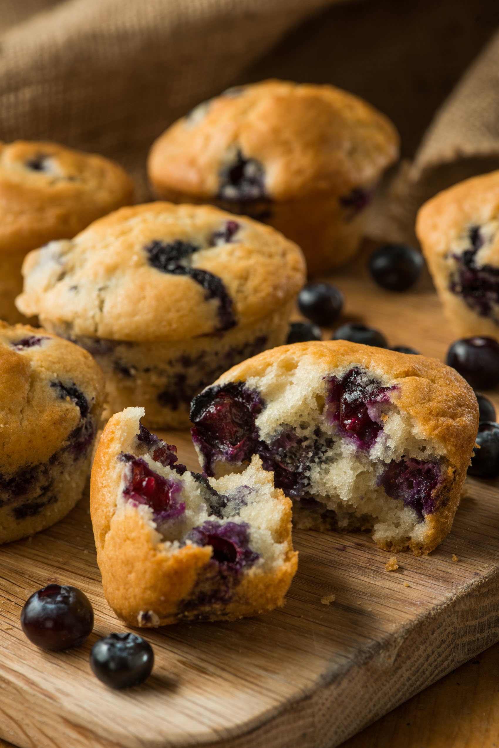 Blueberry Muffins Graham's Family Dairy