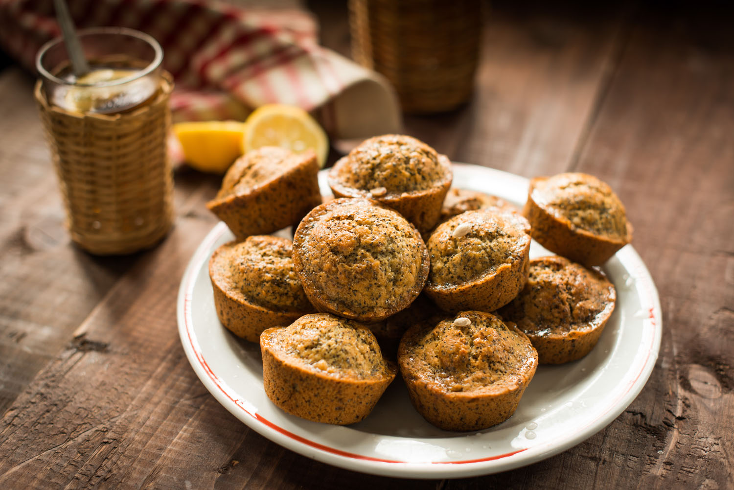 Lemon, Extra Virgin and Poppy Seed Muffins - Graham's Family Dairy