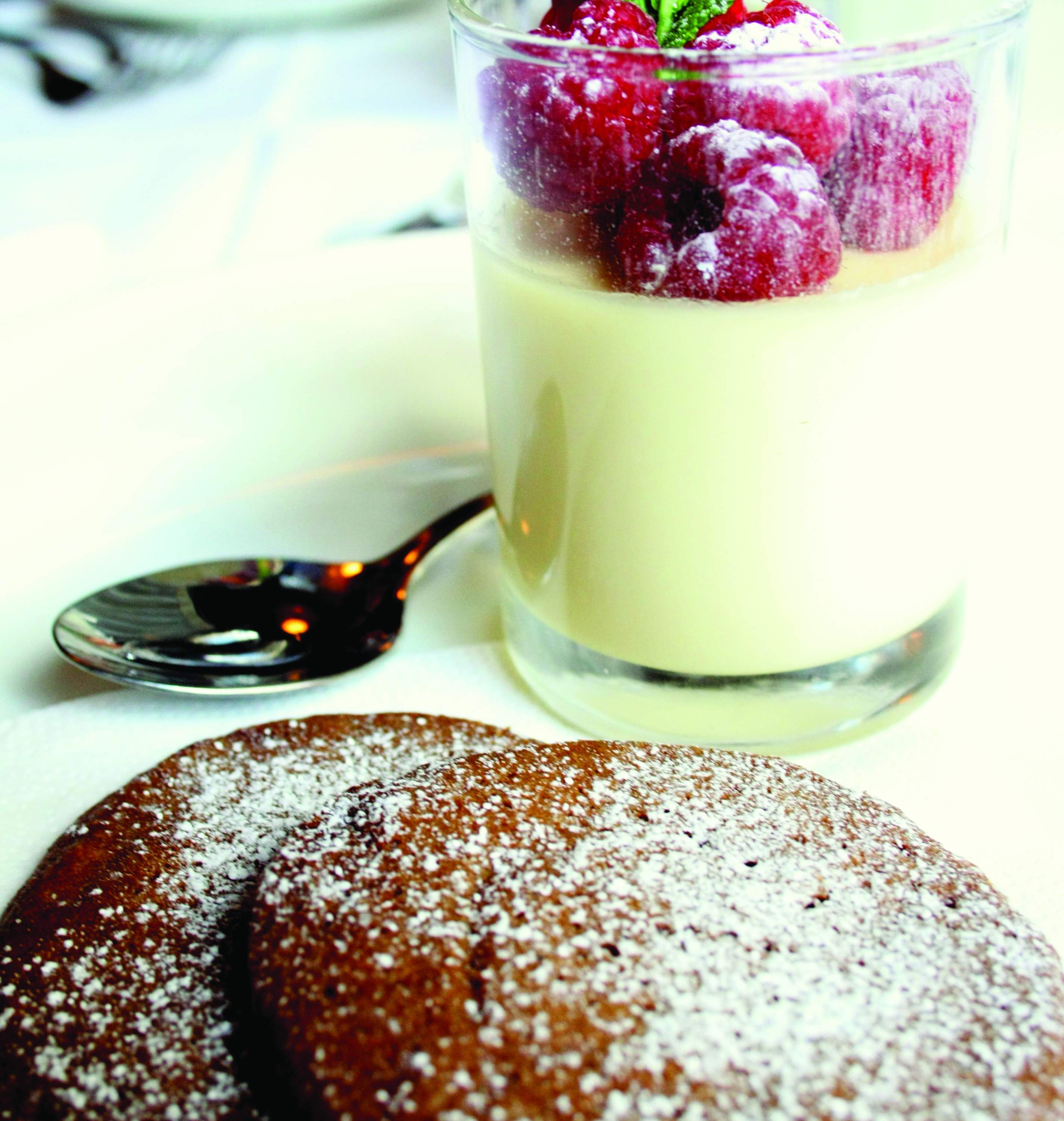 Sicilian Lemon Posset and Stem Ginger Biscuits - Graham's Family Dairy